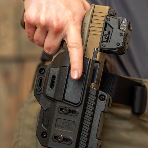 OMITAC Universal OWB Holster, Belt Clip Holster